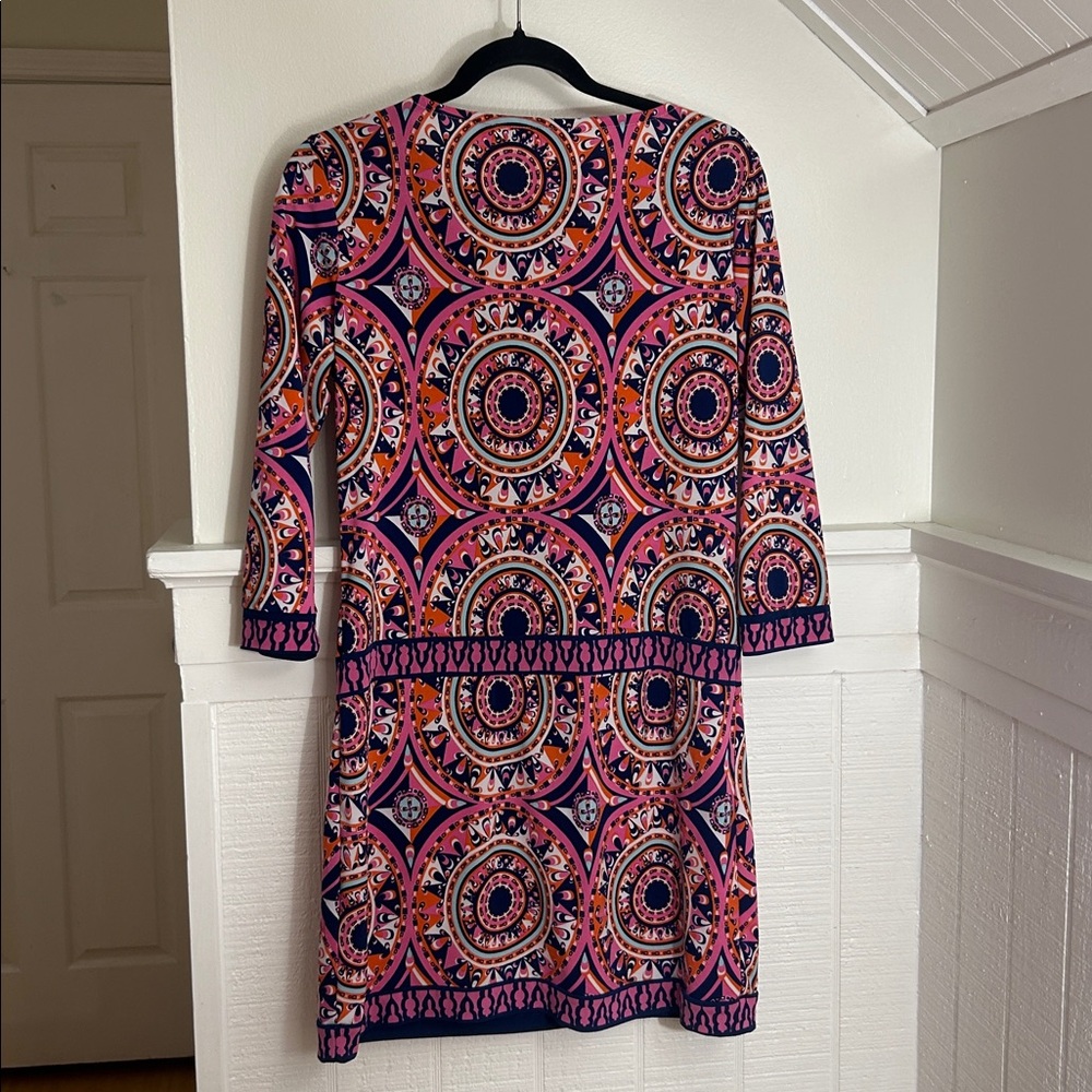 Macbeth Collection by Margaret Josephs Colorful Dress size Small - Picture 6 of 9